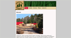 Desktop Screenshot of homesteadsawmill.com